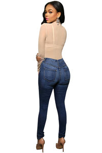 Fashion Hole Was Thin Skinny Jeans Tight  SA-BLL557 Women's Clothes and Jeans by Sexy Affordable Clothing