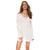 Brooklyn Tunic Dress In White #Knitting #Knit SA-BLL38265-3 Sexy Swimwear and Cover-Ups & Beach Dresses by Sexy Affordable Clothing