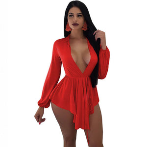 Chiffon Thalia Belted Mini Dress #Red #Chiffon SA-BLL282591-3 Fashion Dresses and Mini Dresses by Sexy Affordable Clothing