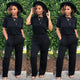 Short Sleeve Tie Jumpsuit #Short Sleeve SA-BLL55555-2 Women's Clothes and Jumpsuits & Rompers by Sexy Affordable Clothing