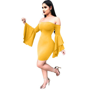 Off The Shoulder Ruffle Dress #Ruffles SA-BLL27734-3 Fashion Dresses and Mini Dresses by Sexy Affordable Clothing