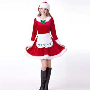 Womens Mrs.Santa Claus Adult Costume #Red #Adult Costume SA-BLL70962 Sexy Costumes and Christmas Costumes by Sexy Affordable Clothing