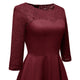 Gorgeous Women's Big Swing Lace Party Dress #Lace #Long Sleeve SA-BLL36272-3 Fashion Dresses and Evening Dress by Sexy Affordable Clothing