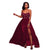 Anique Red Lace Top Padded Slit Maxi Dress #Maxi Dress #Red SA-BLL5026-4 Fashion Dresses and Maxi Dresses by Sexy Affordable Clothing