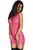 Pink Crocheted Lace Hollow-out Chemise Dress  SA-BLL27999-4 Sexy Lingerie and Chemise by Sexy Affordable Clothing