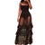Black Mesh Long Halter Dress With Ruffled Hem #Black #Mesh #Halter #Ruffle SA-BLL51162-1 Fashion Dresses and Maxi Dresses by Sexy Affordable Clothing