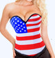Flag Design Corset  SA-BLL4189 Sexy Lingerie and Corsets and Garters by Sexy Affordable Clothing