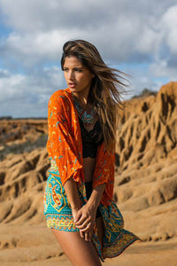 Chiffon Sunscreen Cardigan-Short  SA-BLL38454 Sexy Swimwear and Cover-Ups & Beach Dresses by Sexy Affordable Clothing