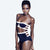 Bold Black and White Strappy Swimsuit #Black SA-BLL32602-1 Sexy Swimwear and Bikini Swimwear by Sexy Affordable Clothing