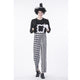 Black and White Checkered Harlequin Clown Overalls #White #Black #Costume SA-BLL1161 Sexy Costumes and Mens Costume by Sexy Affordable Clothing