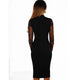 Love Spell Black Sequin Long Sleeve Bodycon Midi Dress #Midi Dress #Black SA-BLL362062 Fashion Dresses and Midi Dress by Sexy Affordable Clothing