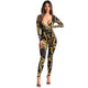 Verona Jumpsuit With Belt #Jumpsuit #V Neck #Long Sleeve SA-BLL55298-2 Women's Clothes and Jumpsuits & Rompers by Sexy Affordable Clothing