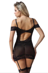 Sexy Back Hollow Out Chemise  SA-BLL28031-2 Sexy Lingerie and Chemise by Sexy Affordable Clothing