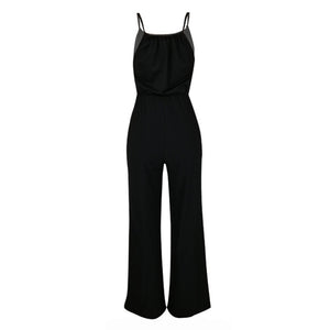 Backless Patchwork Fashion Sexy Jumpsuits #Backless #Straps #Patchwork SA-BLL55586-3 Women's Clothes and Jumpsuits & Rompers by Sexy Affordable Clothing