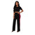 Milano Black Stripes Two Piece Set #Black #Pant Sets SA-BLL2020-2 Sexy Clubwear and Pant Sets by Sexy Affordable Clothing
