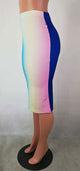 Wide Striped Colorful Sheath Skirt #Striped #Colorful SA-BLL641 Women's Clothes and Skirts & Petticoat by Sexy Affordable Clothing