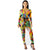 Look Alive Jumpsuit #Deep V Neck #Character Portrait SA-BLL55480 Women's Clothes and Jumpsuits & Rompers by Sexy Affordable Clothing