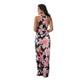 Navy and Peach Floral Print Maxi Dress #Maxi Dress #Floral Print Maxi Dress SA-BLL51426-3 Fashion Dresses and Maxi Dresses by Sexy Affordable Clothing