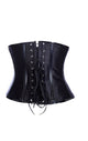Front Zip and Back Tie Corset  SA-BLL4197 Sexy Lingerie and Corsets and Garters by Sexy Affordable Clothing