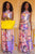 Fashion Printed Pattern Round Neck Sleeveless Maxi Dresses SetSA-BLL28029 Sexy Clubwear and Skirt Sets by Sexy Affordable Clothing