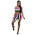 Another Dance Floor Capri Set #Two Pieces #Strapless #Striped SA-BLL282620 Sexy Clubwear and Pant Sets by Sexy Affordable Clothing