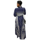 Sexy V-neck Maxi Dress #Maxi Dress #Blue SA-BLL5113-2 Fashion Dresses and Maxi Dresses by Sexy Affordable Clothing