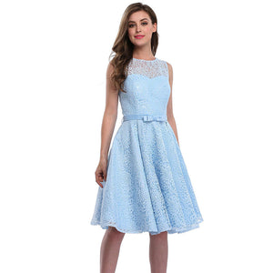 Lace Skater Cocktail Homecoming Formal Dress #Blue SA-BLL36202 Fashion Dresses and Skater & Vintage Dresses by Sexy Affordable Clothing