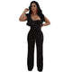 One-shoulder Wrapless Ruffles Romper #Black #Ruffle SA-BLL55167-1 Women's Clothes and Jumpsuits & Rompers by Sexy Affordable Clothing