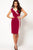 Hot Sexy High-end Fashion Slim V Neck Midi Dress  SA-BLL36028-2 Fashion Dresses and Midi Dress by Sexy Affordable Clothing