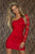 Ladies Elegant Dress RedSA-BLL2502-2 Sexy Clubwear and Club Dresses by Sexy Affordable Clothing