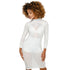 Natalie Rhinestone Mini Dress #Bodycon Dress #Mini Dress #White #