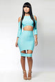 Blue Sexy Dress  SA-BLL2703 Fashion Dresses and Bodycon Dresses by Sexy Affordable Clothing