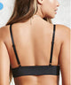 Panel Bralette Sport Bra #Black #Sports Bra SA-BLL3004 Women's Clothes and Sports Bra by Sexy Affordable Clothing