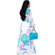 Long Sleeve Maxi Chiffon Wrap Dress #V Neck #Long Sleeve #Flower Print SA-BLL5067-1 Fashion Dresses and Maxi Dresses by Sexy Affordable Clothing