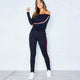 Lorren Black Off Shoulder Striped Jumper Loungewear Set #Black #Pant Sets SA-BLL2059-2 Sexy Clubwear and Pant Sets by Sexy Affordable Clothing