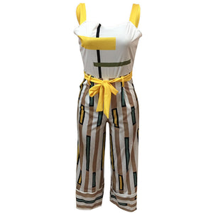 Mustard Seed Wide Legges Straps Jumpsuit #Jumpsuit #Straps #Straight Neckline SA-BLL55444 Women's Clothes and Jumpsuits & Rompers by Sexy Affordable Clothing