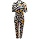 Super Trooper Camo Jumpsuit - Orange #Short Sleeve #Zipper #Camouflage SA-BLL55484 Women's Clothes and Jumpsuits & Rompers by Sexy Affordable Clothing