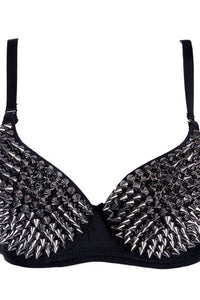 Spiked Bra Top  SA-BLL3009-2 Sexy Lingerie and Bra and Bikini Sets by Sexy Affordable Clothing