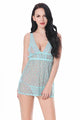 Empire Waist Mesh Babydoll  SA-BLL28045-4 Sexy Lingerie and Babydoll by Sexy Affordable Clothing