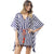 Striped Beach Coverup Kaftan #Kaftan #Striped SA-BLL38522 Sexy Swimwear and Cover-Ups & Beach Dresses by Sexy Affordable Clothing