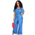 Casual Off Shoulder Flounce Denim One-piece Jumpsuits #Denim #Off The Shoulder SA-BLL55512-1 Women's Clothes and Jumpsuits & Rompers by Sexy Affordable Clothing