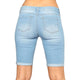 Washing Out Blue Ripped Holes Jean Shorts #Denim #Holes SA-BLL719-1 Women's Clothes and Jeans by Sexy Affordable Clothing