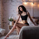 Lace Bralette Set Sexy #Black #Two Piece SA-BLL3042-1 Out Of Stock by Sexy Affordable Clothing