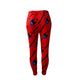 Fashion Printed Sports And Leisure Pants With Pocket #Red SA-BLL478-3 Women's Clothes and Pants and Shorts by Sexy Affordable Clothing