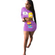 Cartoon Crop Top Skirt Set #Two Piece #Cartoon #Crop Top SA-BLL2755-2 Sexy Clubwear and Skirt Sets by Sexy Affordable Clothing