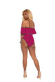 Chic Ruffle Strapless Bodysuit  SA-BLL81190-1 Women's Clothes and Bodysuits by Sexy Affordable Clothing