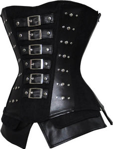 Buckle Strap Corset  SA-BLL42648 Sexy Lingerie and Corsets and Garters by Sexy Affordable Clothing