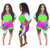 Block Color Turn-down Neck Crop Top and Shorts #Print #Crop Top #Turn-Down Neck SA-BLL282632-3 Sexy Clubwear and Pant Sets by Sexy Affordable Clothing