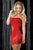 Strapless Mini Dress with Net Stripe  SA-BLL2058-2 Sexy Clubwear and Club Dresses by Sexy Affordable Clothing