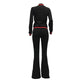 Leisure Wide Leg Pants Suit #Black #Two Piece SA-BLL28055-2 Sexy Clubwear and Pant Sets by Sexy Affordable Clothing